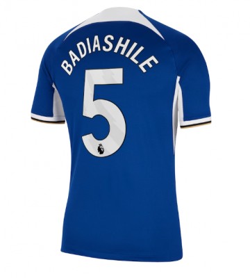 Chelsea Benoit Badiashile #5 Replica Home Stadium Shirt 2023-24 Short Sleeve